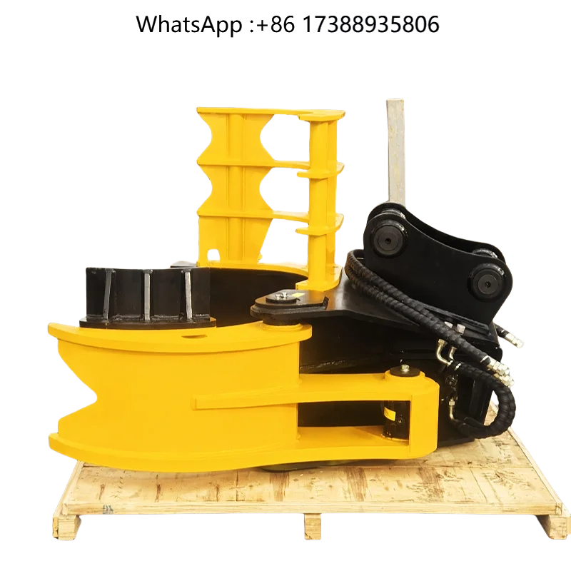 Hydraulic Tree Shear 600mm Opening for 2-25T Excavators Hardox450 Material Tree Pruning 	 Tree Shear for Skid Steer