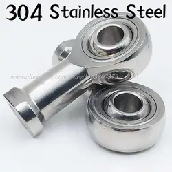 1Pcs Left / Right Hand Female Thread Stainless Steel Rod End Ball Joint Bearing SI 6 8 10 12 14 16 18 20 22 25 30 35 TK Metric