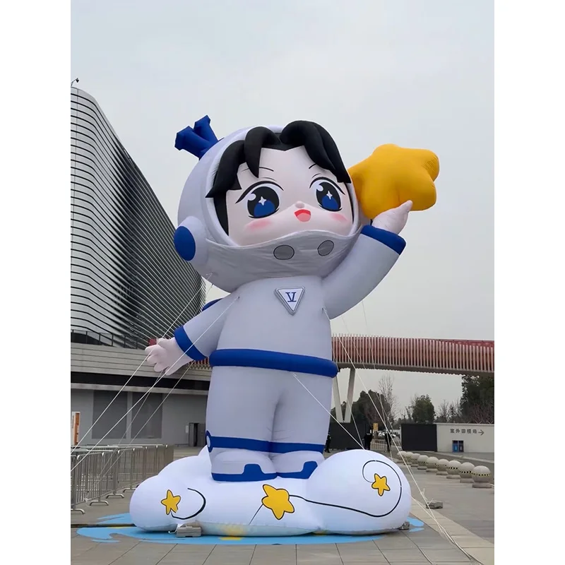 

Надувная кукла с воздуходувкой, декоративный реквизит для мероприятий на открытом воздухе, для торговых центров и площадей.