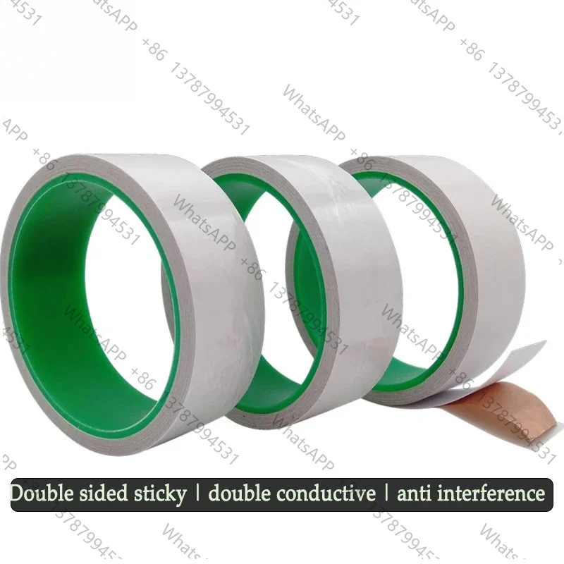 Double Guide Copper Foil Double-sided Tape Signal Intensification Shielding Motherboard Heat Dissipation Conductive Adhesive