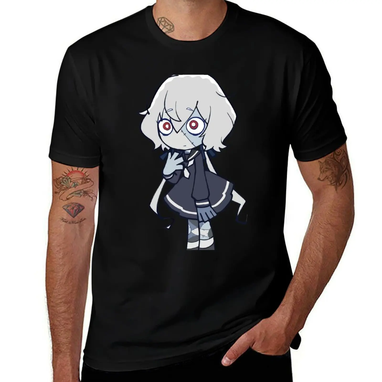

Junko Zombie Chibi T-Shirt man tshirt t shirt man designer t shirt man cotton T-Shirt