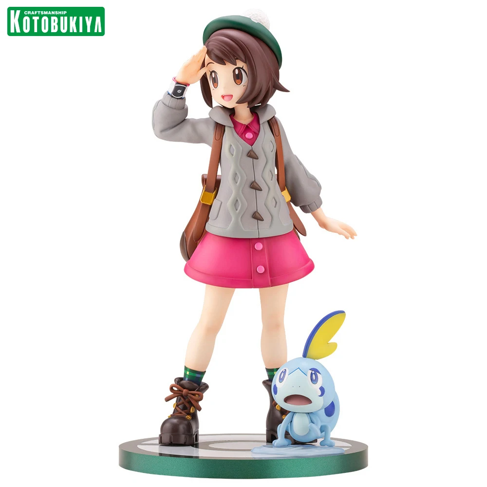 Предзаказ Kotobukiya ARTFX J Gloria with Sobble (переиздание) (Покомон Меч и Щит) масштаб 1/8, 21 см, аниме-модель, фигурка, статуя