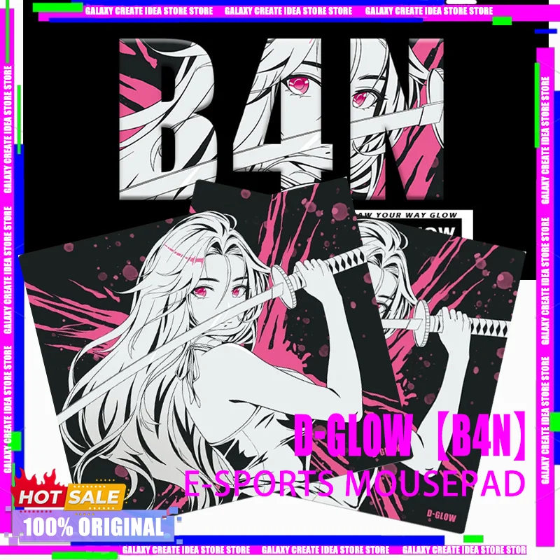 

New D-GLOW E-sports Mousepad High-end Smooth Delicate Surface FPS Gaming Mouse Pad Gaming Accessories APEX Valorant Gamer Gifts