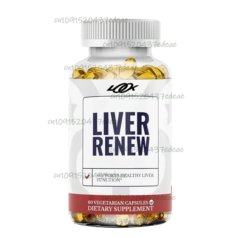 

Liver Renewal - Liver Cleansing, Detoxification, and Repair - Containing Artichoke Extract, Milk Thistle,dandelion, and Turmeric