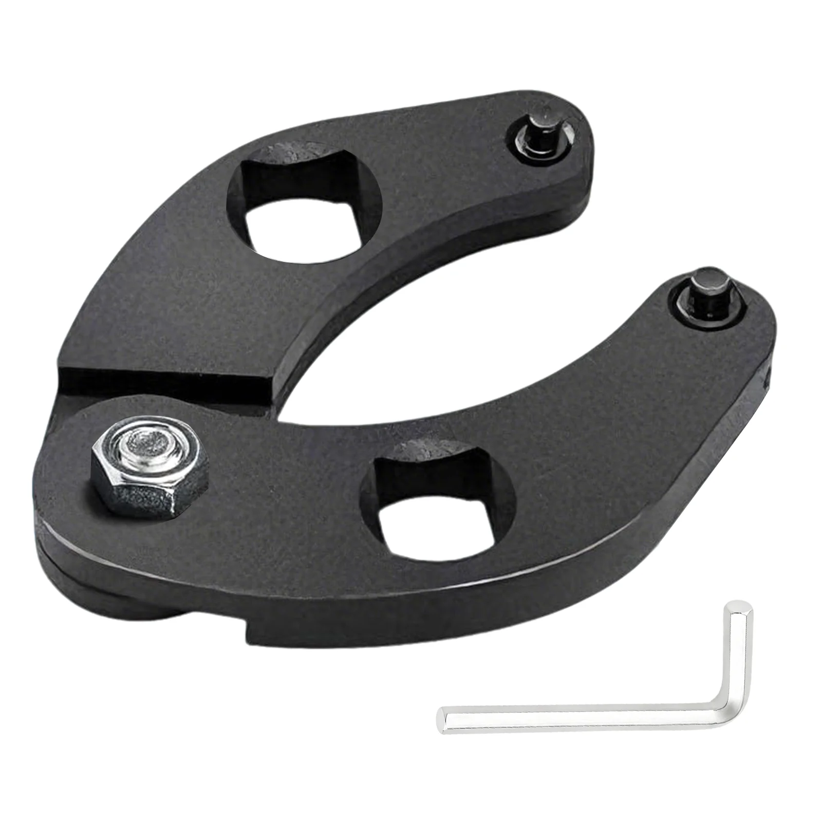 Universal Reversible Adjustable Spanner 2-6 Inch Hydraulic Cylinder Gland Nut Wrench Farm Equipment Maintenance Hand Tool - view 2