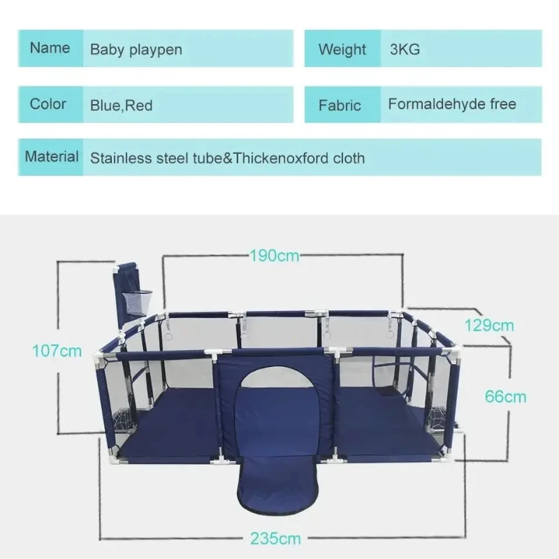 Imbaby cercadinho para crianças, vários estilos, bolas de piscina para bebês, cerca de cama, basquete interno e quintal de futebol