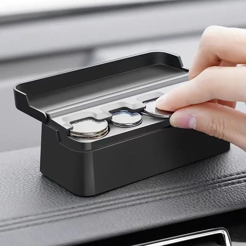 

Car Coin Small Storage Home Dual Purpose Change Box Creative Coins Purse Euro Dispenser Holder Case Wallet Holders Money Boxes
