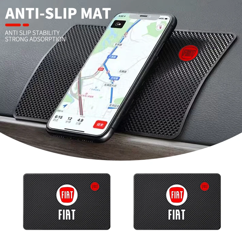 Car Dashboard Non-slip Mat Phone Key Storage Pad For Fiat Chevrolet Seat MINI Renault Alfa Romeo Honda Jaguar Ford JEEP Subaru