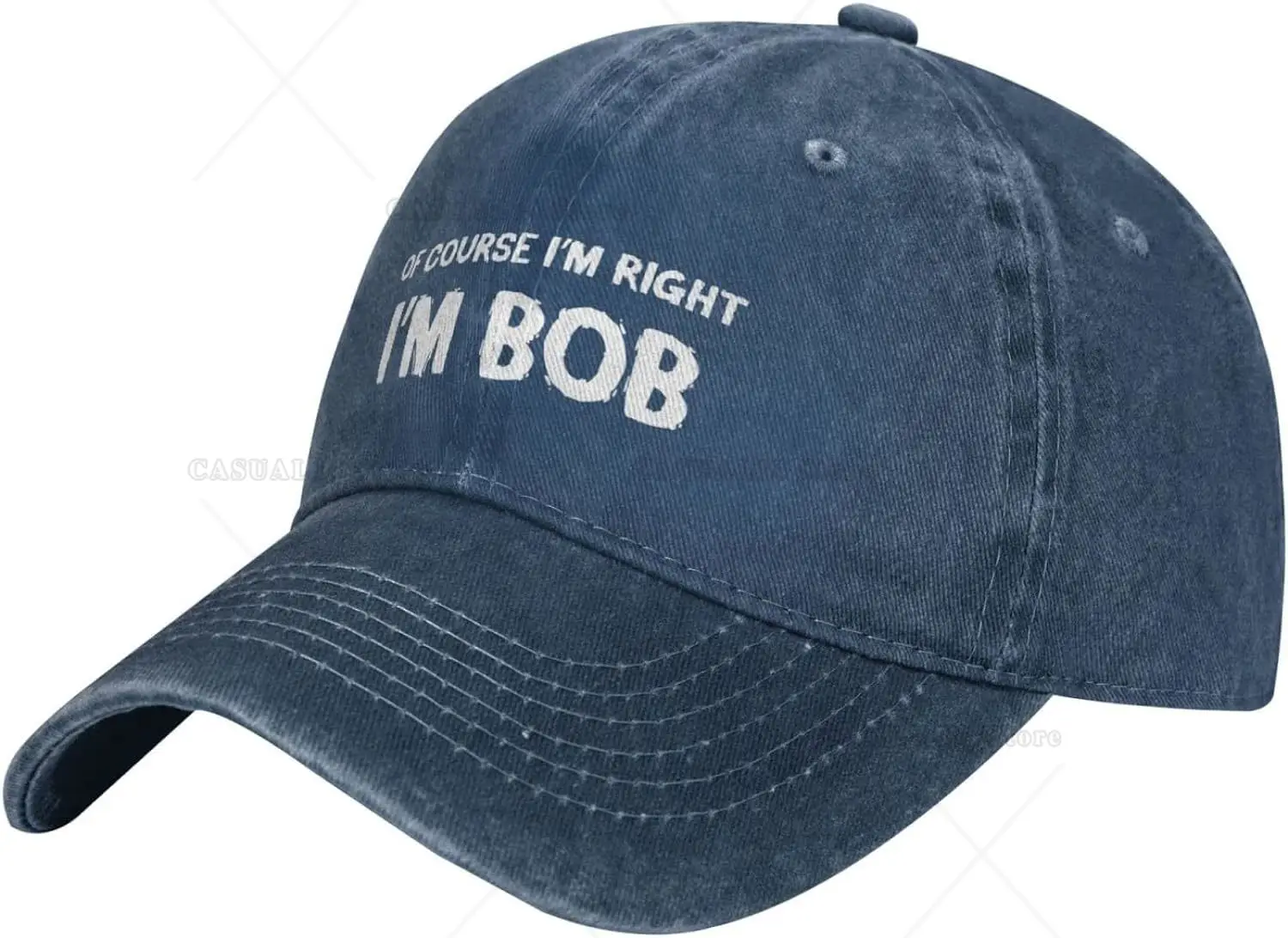 남녀공용 재미있는 모자, Im Right Im Bob Hat, 야구 모자, 귀여운 모자, 스냅백 모자