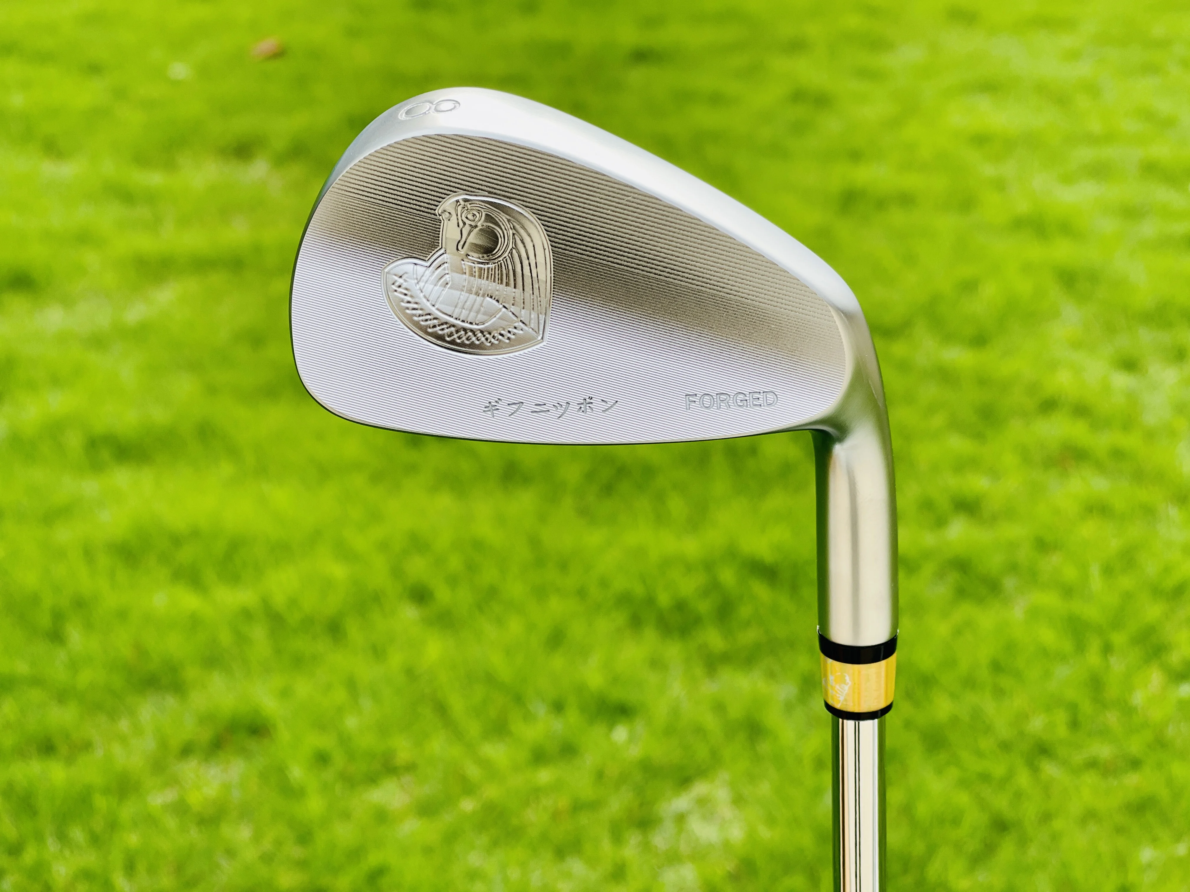 

Royalkentack golf iron set embossed pharaoh pattern soft iron cnc cutting and milling high-precision iron set 4-P