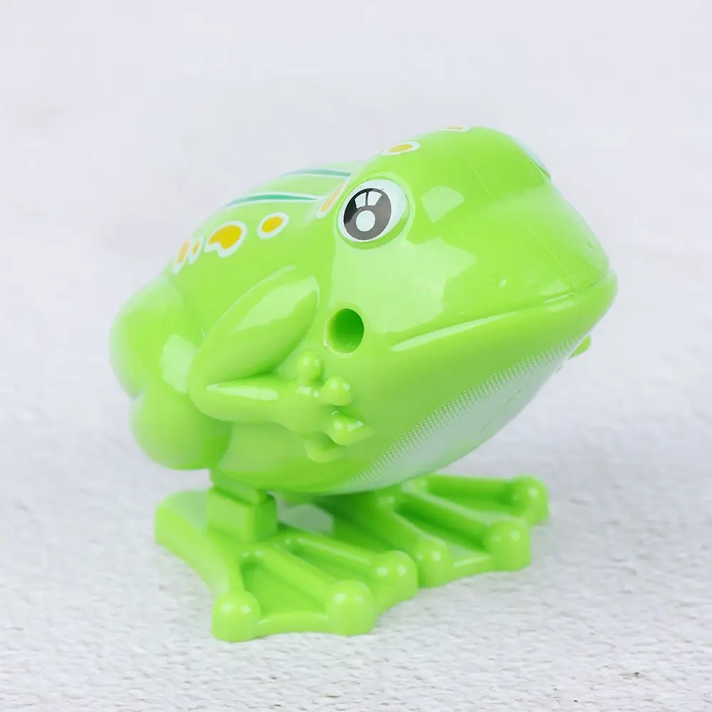 Lovely Plastic Children Classic Toys Wind Up Toy Clockwork Toy Jumping Frog