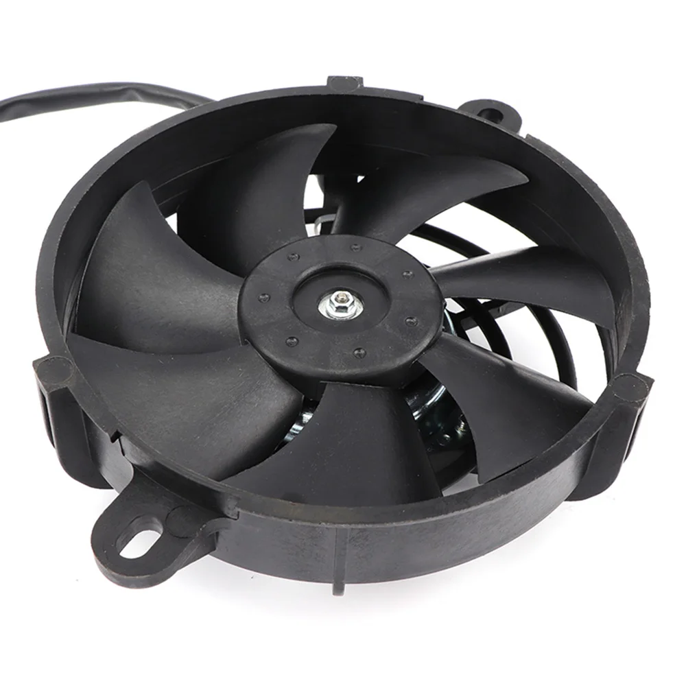 

12V Motorcycle Cooling Fan Oil Cooler Engine Electric Radiator M16 Temp Sensor Switch For 150cc-250cc Motocross ATV Quad Bike