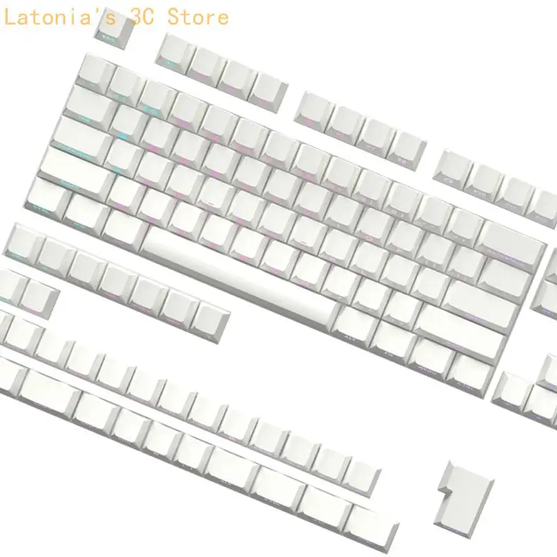 Board-Styling-Tastenkappen-Set mit seitlich aufgedruckten Zeichen, Cherrys Profile 140-teiliges Tastatur-Set für Tippbereiche – Detail 9