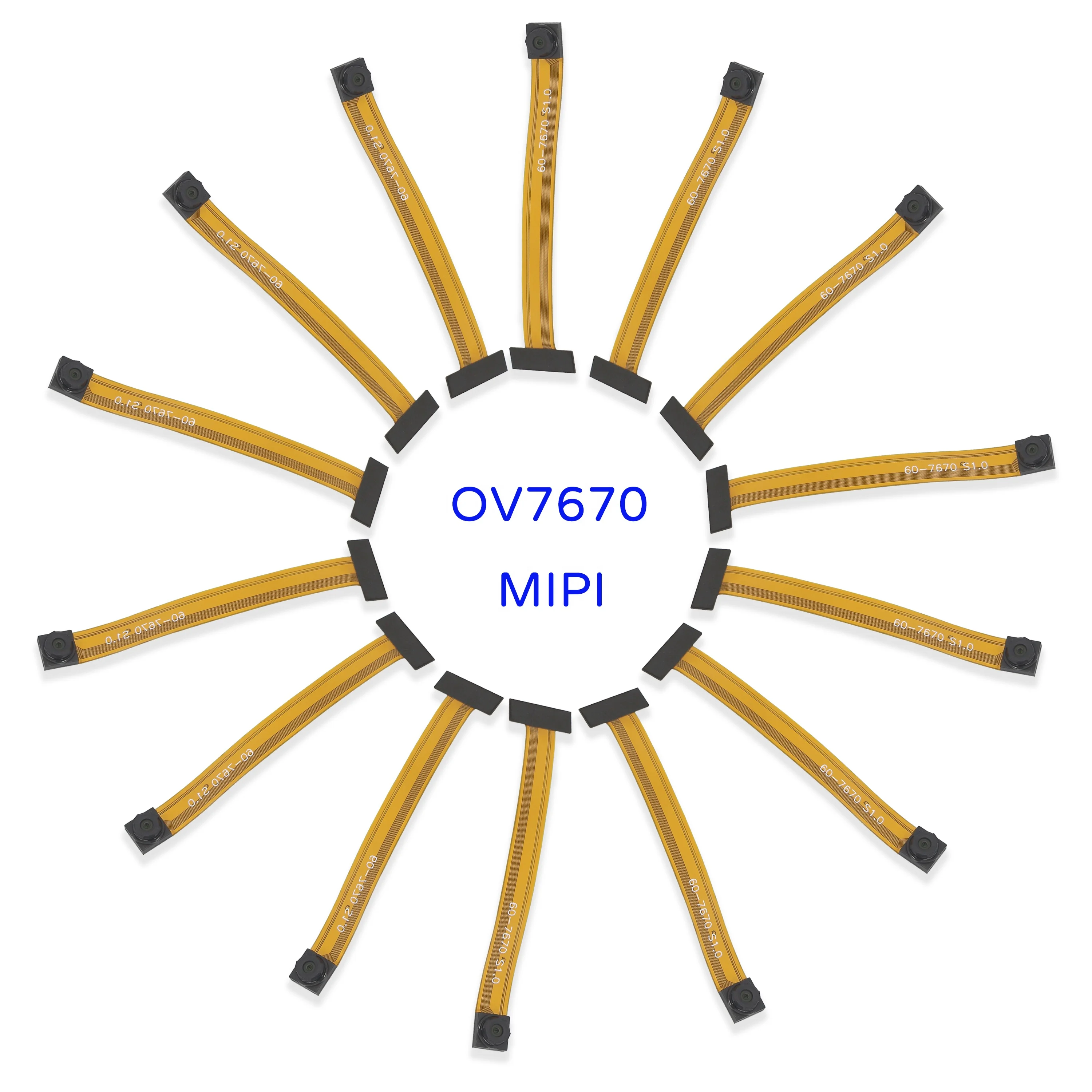 Low cost 0.3MP Omnivision ov7670 RGB VGA Camera Module Chip 24 pin MIPI DVP Qr Code Scanner Cmos Camera Module Sensor