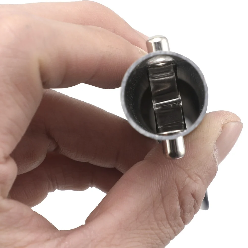 Silver Tent Pole Lock High-strength Steel Material Excellent Elasticity Abrasion Resistant Design For Kayak Paddles