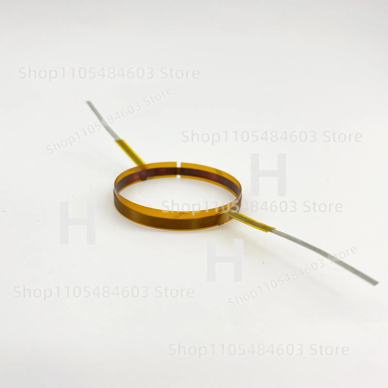 34.4mm Tweeter Voice Coil Frame For Speaker Tweeter 8Ω Repair Aluminum Flat Coil