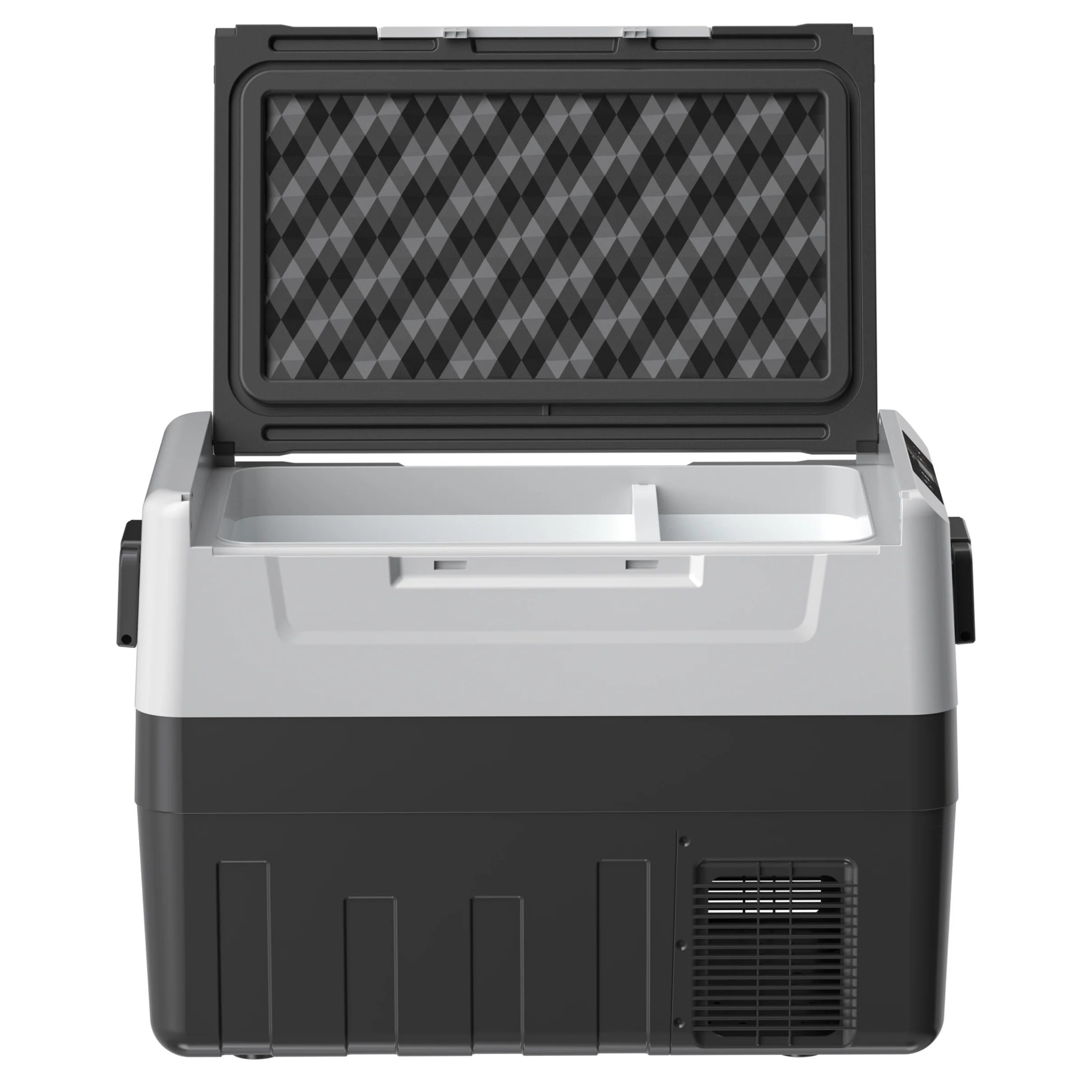 FST45-1 45L DC AC Compressor Fishing Solar Internal Light Display Handle Battery Small Cooling Portable Car Freezer