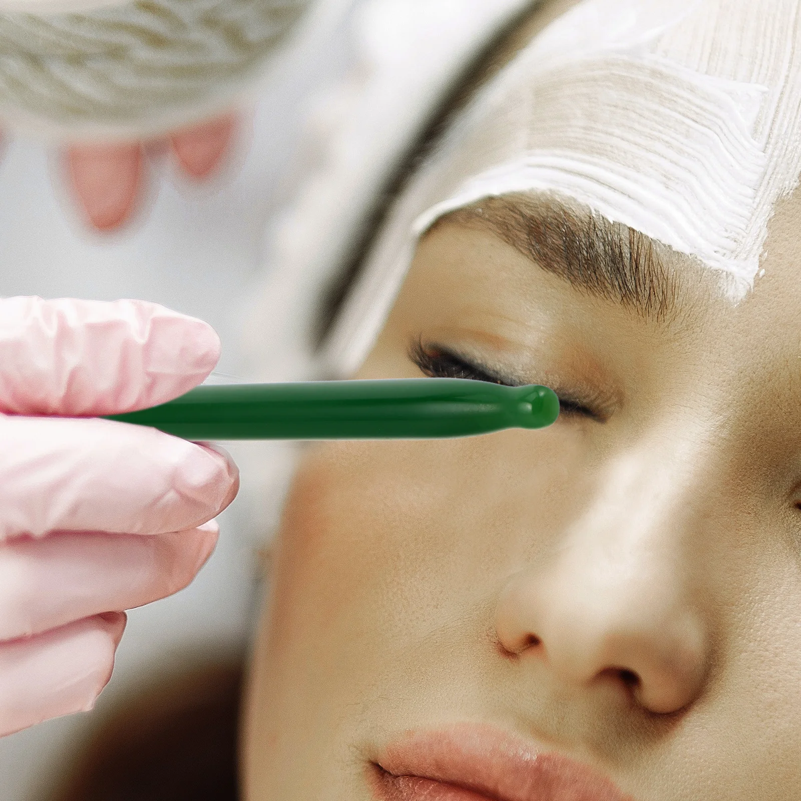 

Jade Facial Massage Stick For Face Tool Eyes Board Body Scrap Skincare Stone Acupoint Skin Relaxation Pen Stick