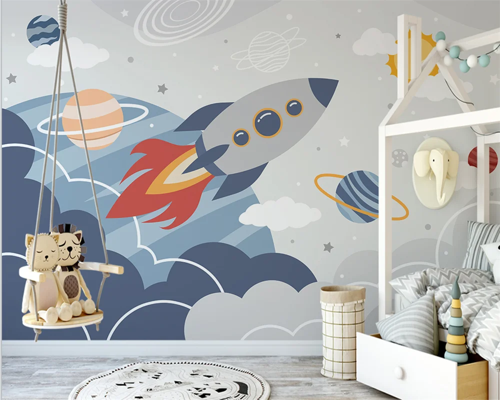 beibehang Custom wallpaper 3d hand-painted fashion interior decoration painting children's  classic wall papers home decor