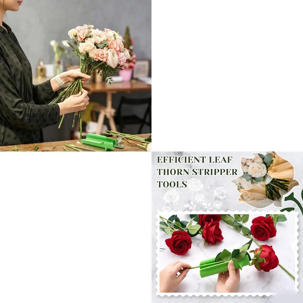  Garden Flower Thorn Remover Tool for Rose Stem Floral Craft and Bouquets Prep