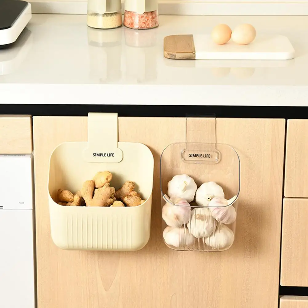 

Durable Kitchen Storage Solution Sleek Kitchen Storage Solution Multi-functional Wall-mounted Vegetable Storage for Kitchen