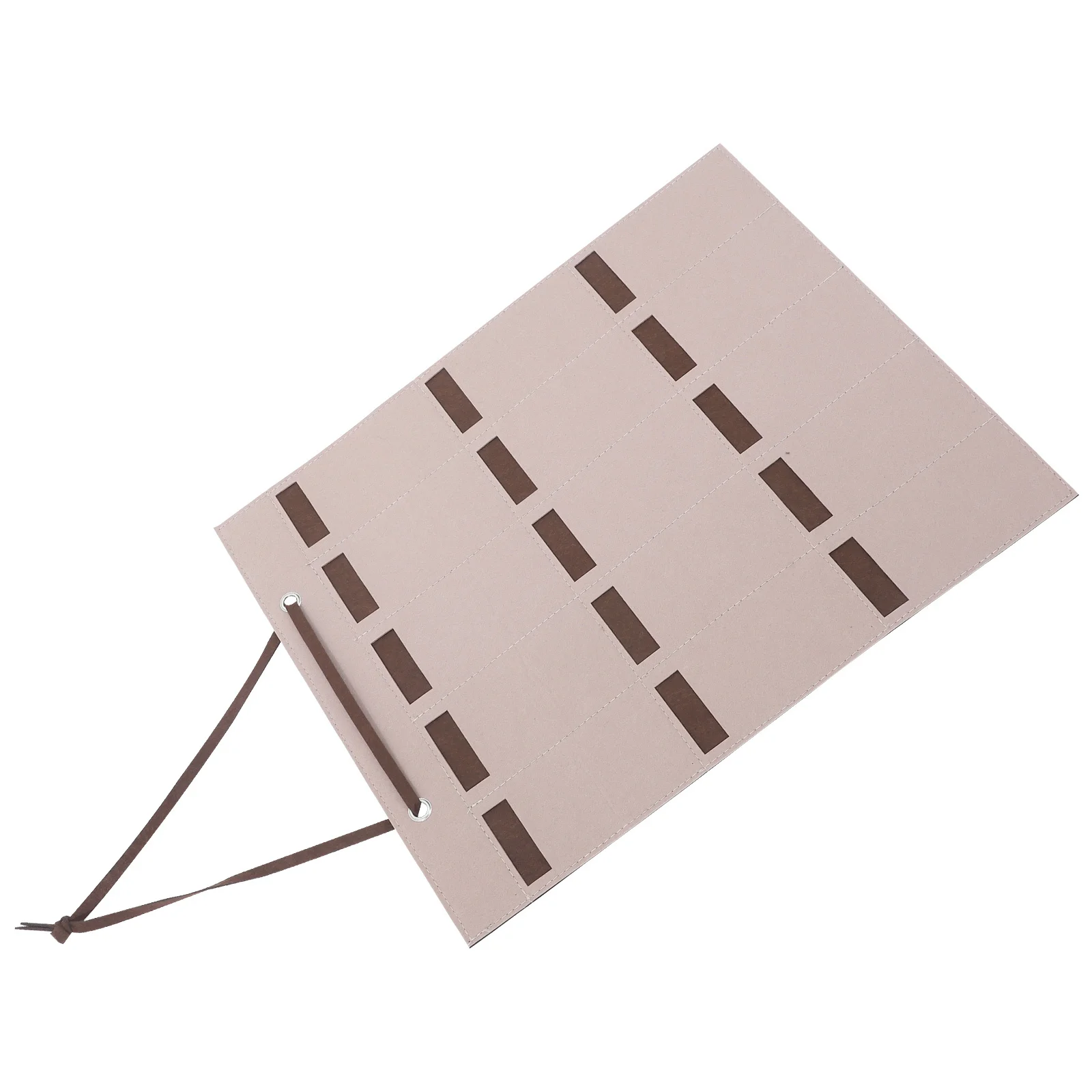 

Hanging Jewelry Organizer Felt Bag Necklace Earring Sunglasses Storage Wall Mounted Organizer Foldable Jewelry Display Holder