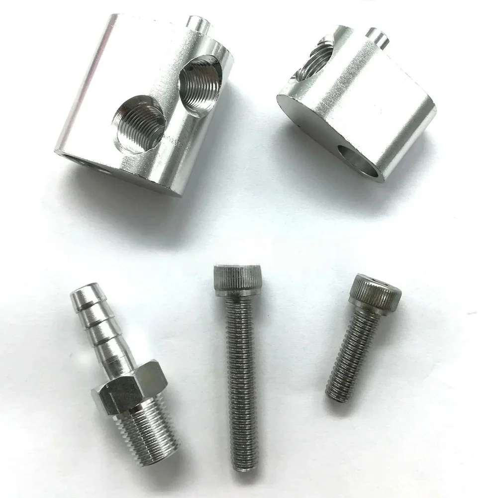 Coolant Steam Vent Hose Assembly Compatible with For LS1 LS3 LS7 Engines For General Motors Aluminum 22x14x1cm