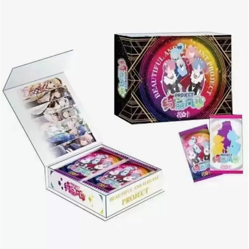 Anime Doujin Goddess Fair Spicy Premium Waifu Booster Box - Sealed Collectible Trading Card Game Cute Cute Anime Card Toy