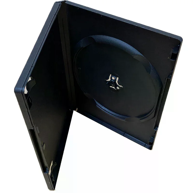 Case High Quality Dvd Box Empty Cd Pp Capacity 1-2 Discs Plastic For Daily Use Storage Solution