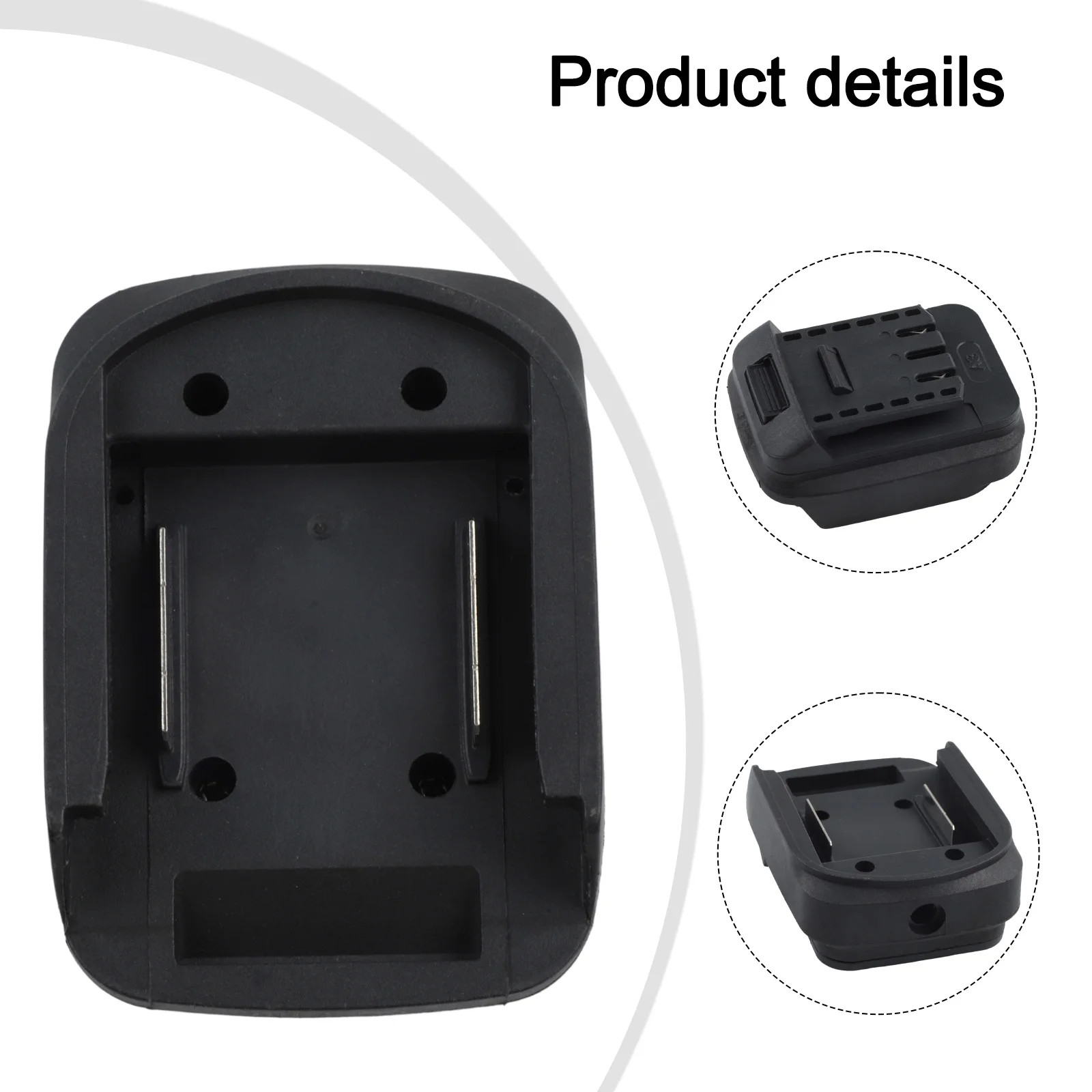18V For Battery Conversion Adapter with Red Positive and Black Negative Leads for DayiFOR A3/2106 Machine Compatibility