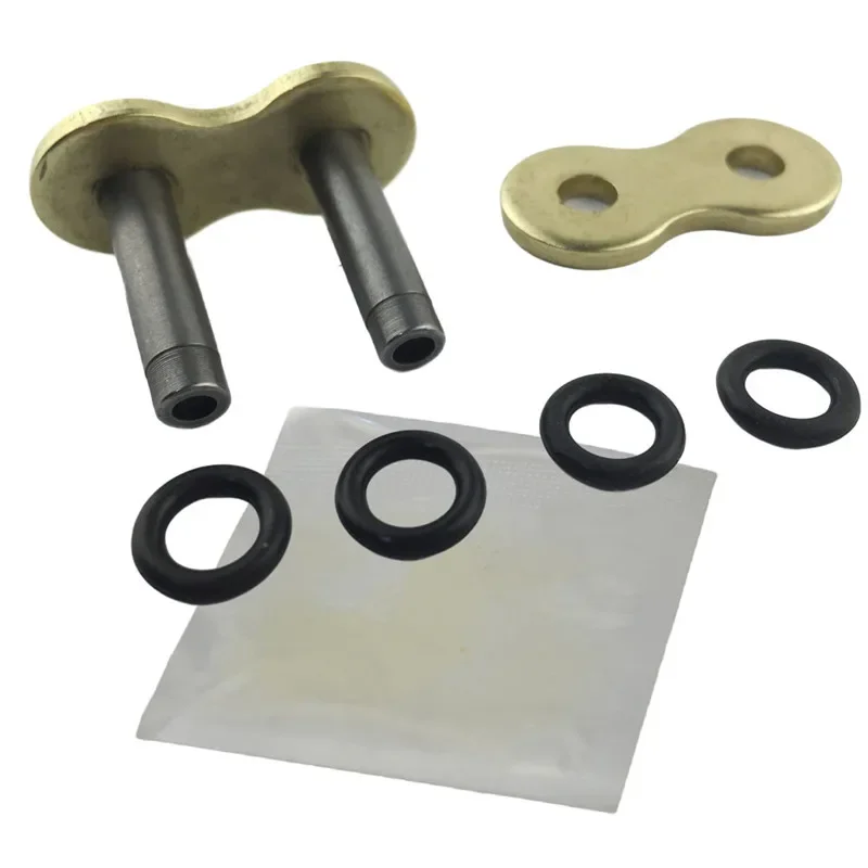 Motorcycle Chain Buckle 428 520 525 530 Connecting Shackle Lock Joint Gold Oil Seal