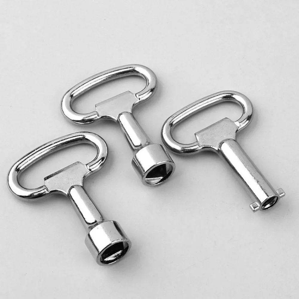 Alloy Material Triangle Wrench Triangular Key Durable Square Wrench Vent Key Design Multi-purpose Wrench For Cabinet Door Lock