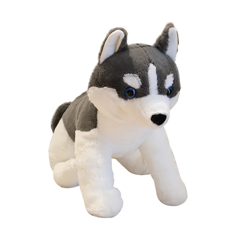 

40/50CM Cute Husky Dog Plush Toy Soft Stuffed Animals Doll For Kids Girlfriend Birthday Gift Home Decor