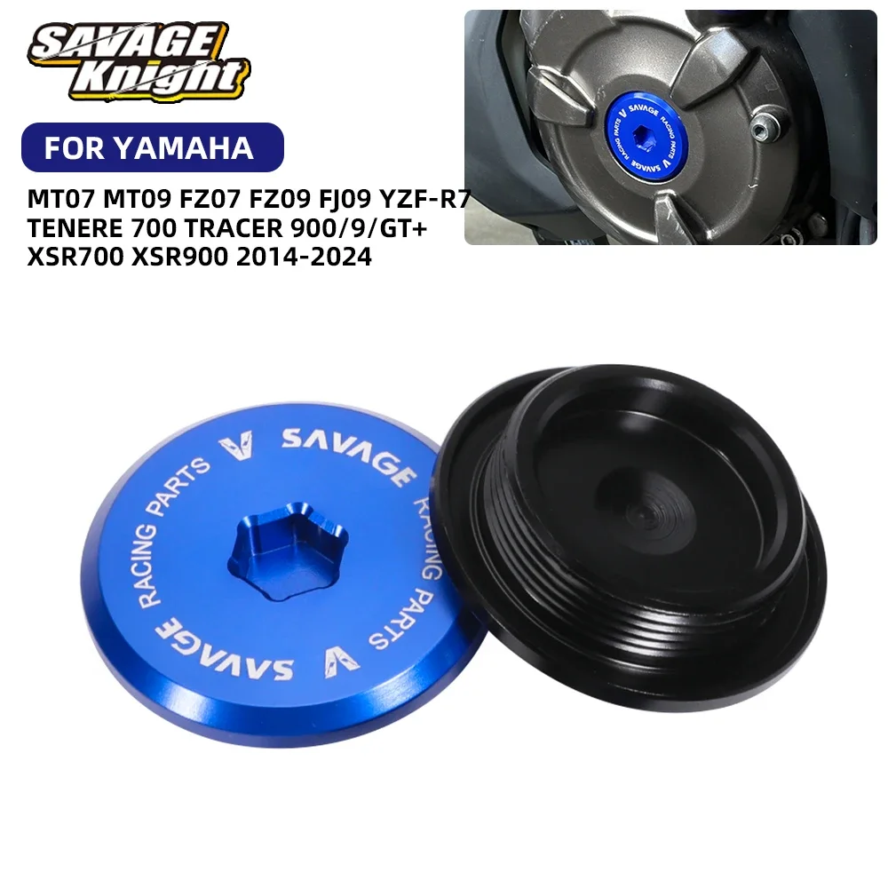 Pokrywa korka alternatora skrzyni korbowej silnika YZF R7 do Yamaha MT-09 MT-07 FZ09 Tracer 900 9 /GT 9GT+ Tenere 700 XTZ700 2014-2026