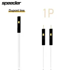 2.54 DuPont Line 1P One Divided into Two Line Split Line Silver One Female To Two Male/ 1 male To 2 Female/3 Female Cable