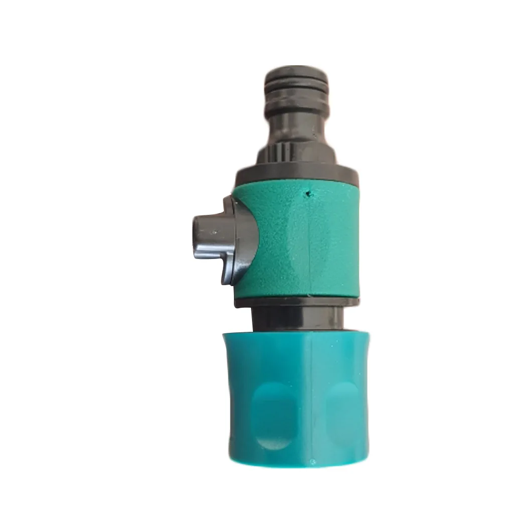 Water Pipe Valve Quick Nipple Connector Watering Hose Adapter Shut Off