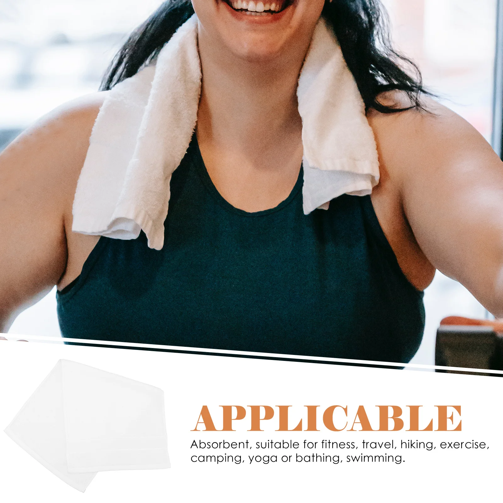 

Multipurpose Washcloth Soft Comfortable Cotton Towel for Bathing Travel Gym Absorbent Skin Friendly Bath Towels