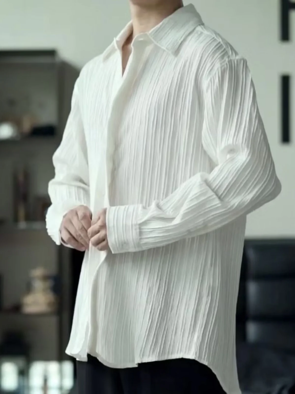 

Мужская свободная удлиненная куртка на весну-осень, новая повседневная верхняя одежда для подростков, большие размеры, модный бренд, прочее