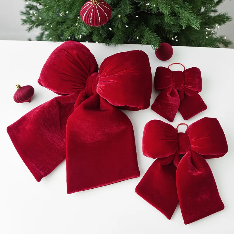 

Christmas Bow & Ornament Perfect As Christmas Tree Pendant. Cute, Festive, Adds Warm Cheer To Your Christmas Decor Easily!