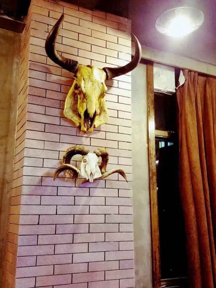 Cow Skull Crafts Decorative Wall Hanging Ornaments Pendent Decoracion Habitacion