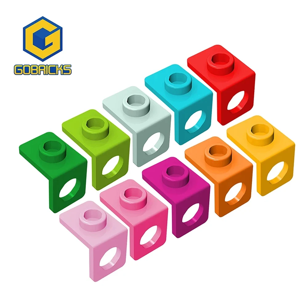 

Gobricks 10PCS Bricks Bricks Bulk Model 42446 1x1 For Building Blocks Parts Classic Brand DIY Educational Parts Creative Toys