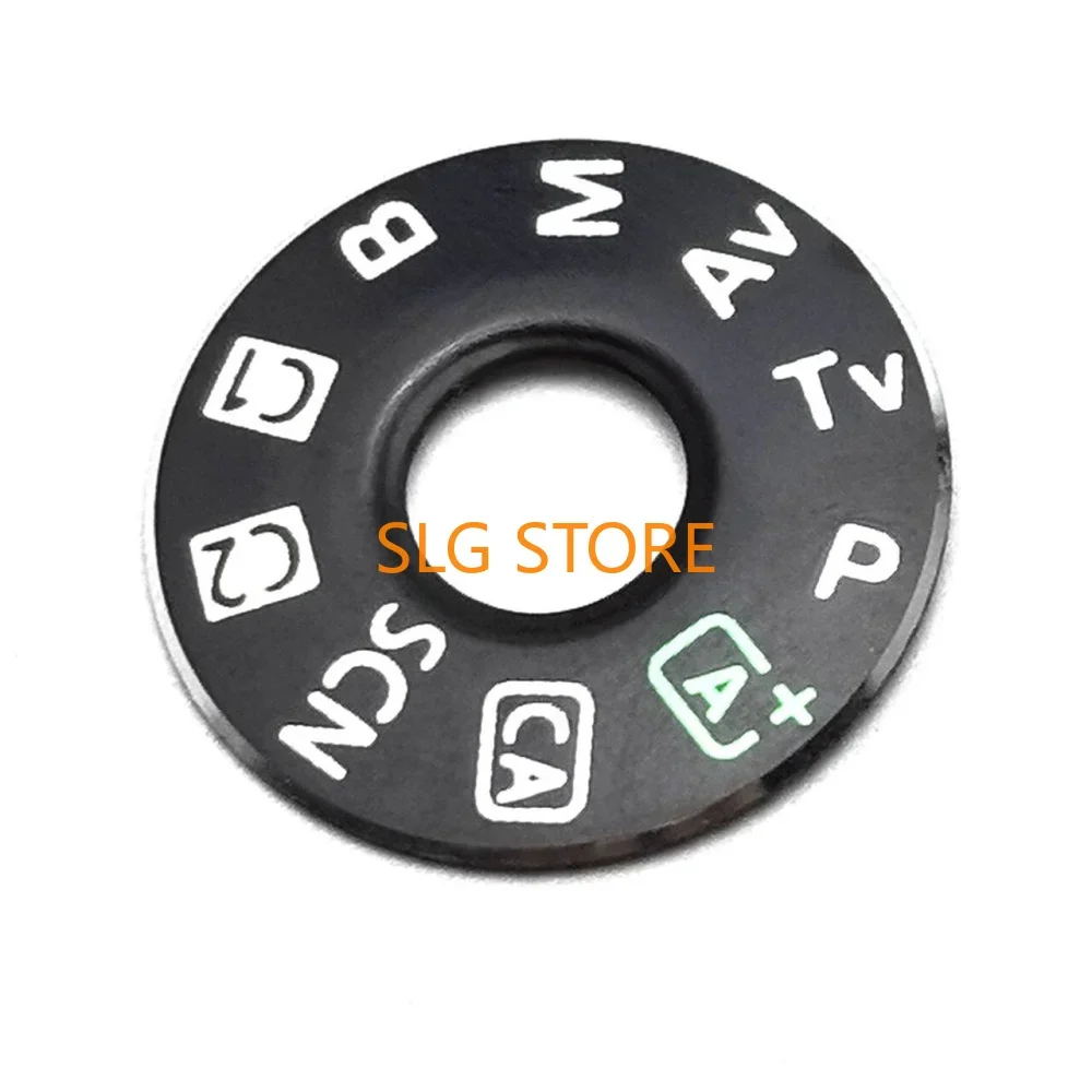Tapa de interfaz de placa de etiqueta de botón de modo de marcación de función superior nueva para Canon EOS 6D + cinta adhesiva