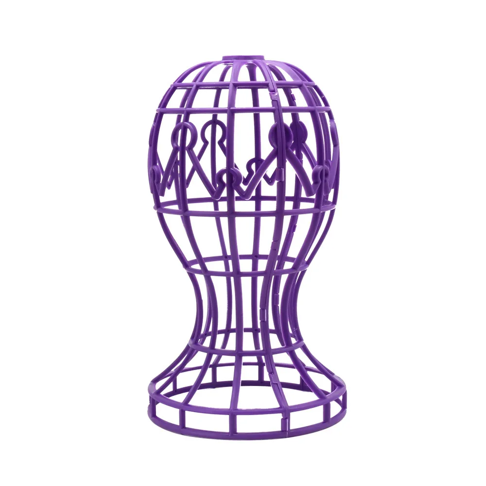 

Professional Wig Display Head Mannequin Stand Removable Plastic Frame Wig Holder Hat Display Stand