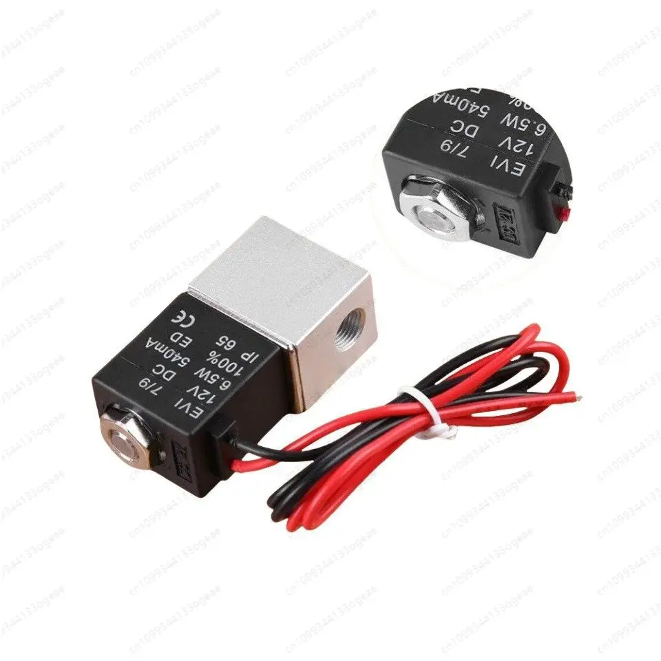 Normally closed 2V025-06/2V025-08 2-way solenoid valve 1/8, 1/4 aluminum alloy and 1/4 stainless steel
