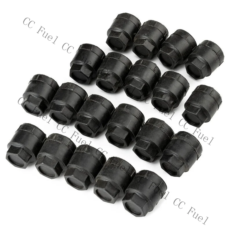 C+ 20PCS Wheel Lug Nut Cap Black for Chevrolet Camaro RS GMC Sonoma Buick Pontiac view 3