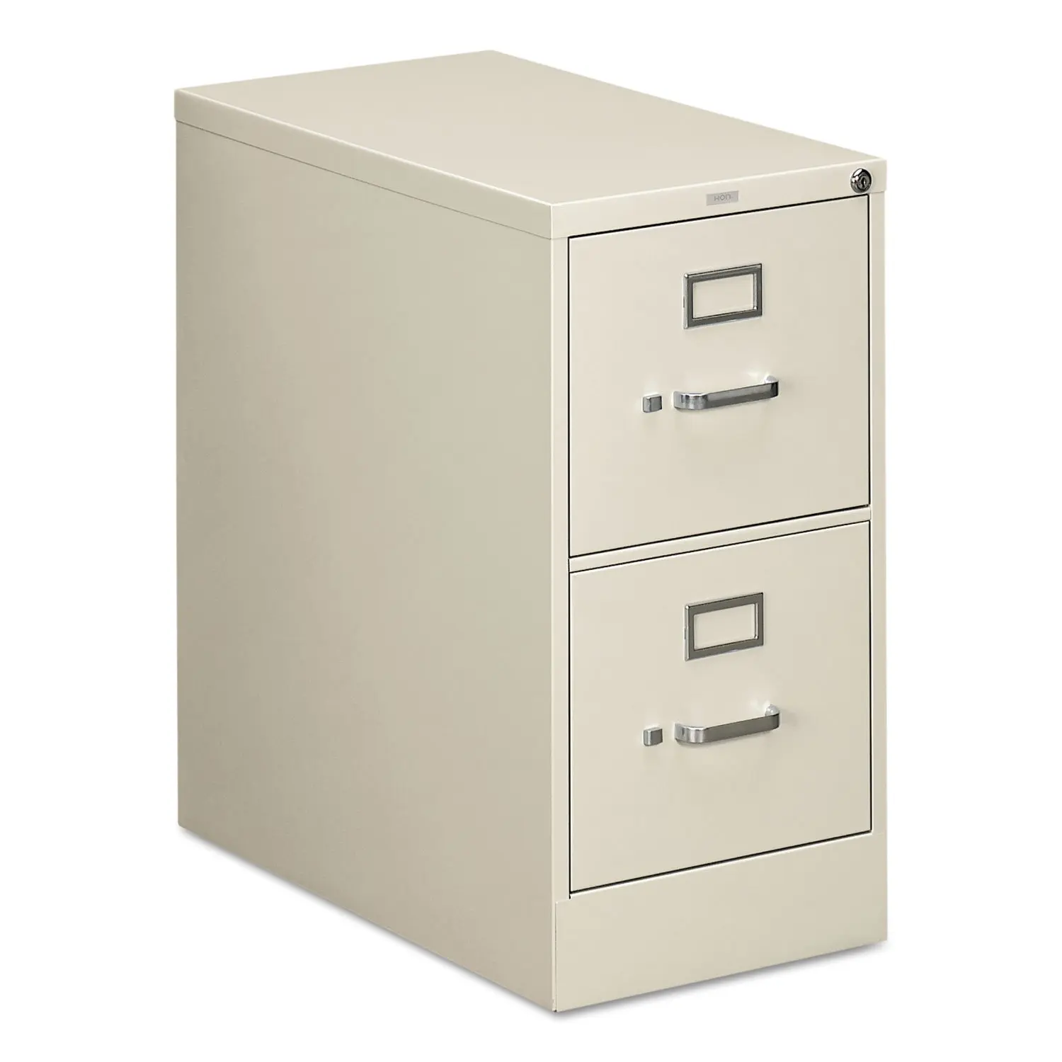 

Two-Drawer Full-Suspension Letter File Cabinet 26-1/2d Light Gray, Customized