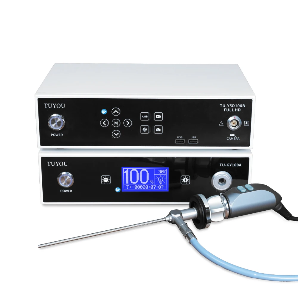 Tuyou Medical Professional High Quality FHD Laparoscopy Tower Endoscopy Instrument for ENT with recording function