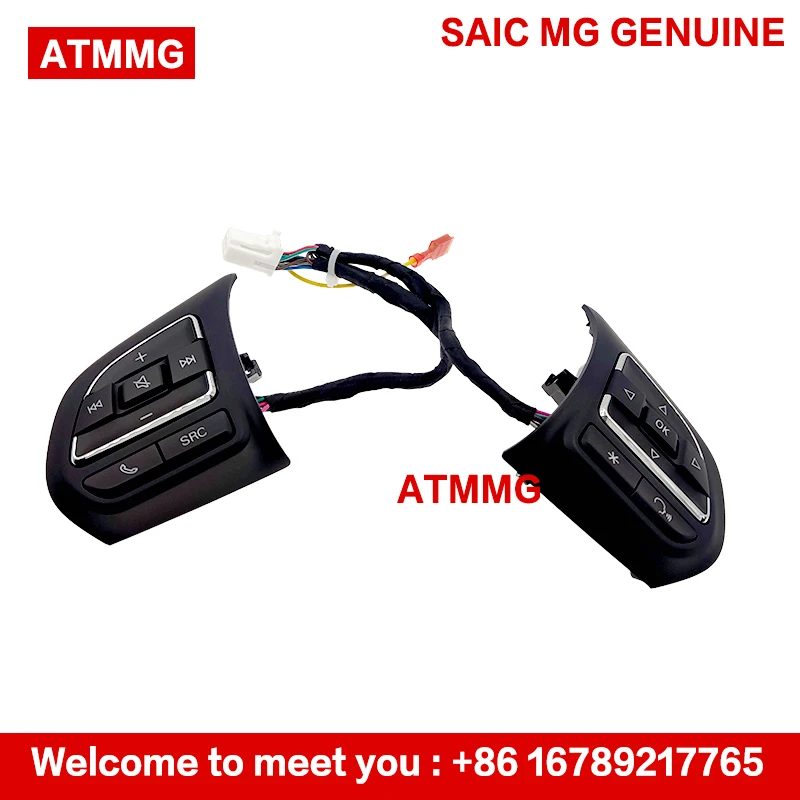 ATMMG For SAIC MG ZS RX5 360 RX3 MG6 MG5 HS GS Steering Wheel Switch Multifunctional Button Steering Wheel Button 10362266