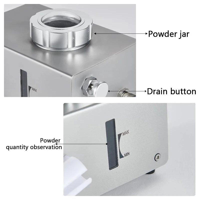 

Dental Air Prophy Machine 2/4 Holes Sandblasting Polishing Cleaning Water And Air Prophy for Dental Labs And Dentists Equipment