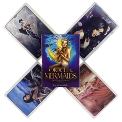 Oracle Of The Mermaids Cards A 45 Tarot English Visions Divination Edition Deck Borad Playing Games